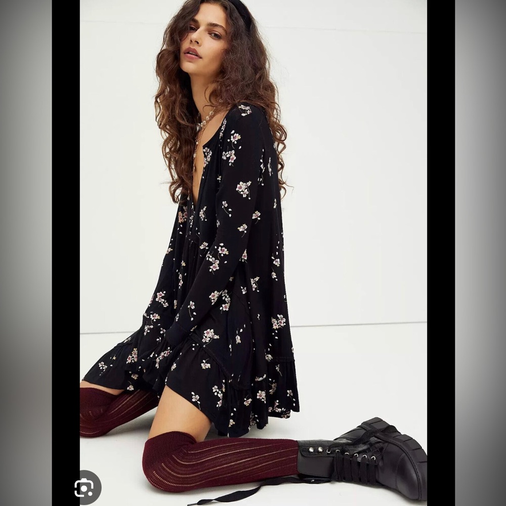 Free people Olivia printed tunic size XS